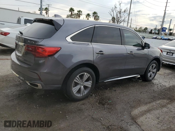 2019 Acura MDX with VIN 5J8YD3H38KL008776, listed as a Copart auction lot 41826765 with 95,506 mi miles and Non Repairable. Bid and sale history available at carsss.com. Image 3.