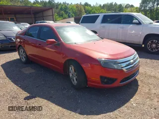 2010 Ford Fusion SE with VIN 3FAHP0HA3AR160599, listed as a IAAI auction lot 42012491 with 208,467 mi miles. Bid and sale history available at carsss.com. Image 1.