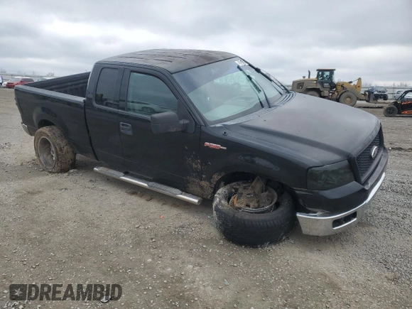 2004 Ford F-150 XLT with VIN 1FTPX14564NA15018, listed as a Copart auction lot 45190465 with 0 mi miles and Salvage Title. Bid and sale history available at carsss.com. Image 4.