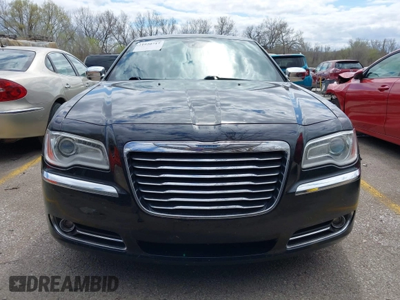 2012 Chrysler 300 with VIN 2C3CCAET1CH284661, listed as a IAAI auction lot 41920717 with 123,505 mi miles. Bid and sale history available at carsss.com. Image 12.