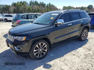 2018 Jeep Grand Cherokee Overland z VIN 1C4RJFCT5JC175406, wystawiony jako Copart lot #51811814 z przebiegiem 88 923 mil mil oraz Nie do naprawy • Non repairable. Historia ofert i sprzedaży dostępna na DreamBid. Obrazek 1.