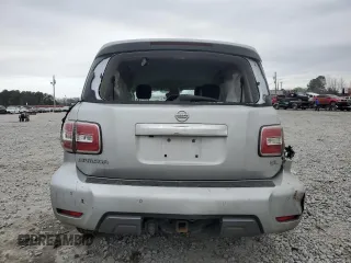 2020 Nissan Armada SL with VIN JN8AY2NDXL9108859, listed as a Copart auction lot 43950305 with 0 mi miles and Salvage Title. Bid and sale history available at carsss.com. Image 6.