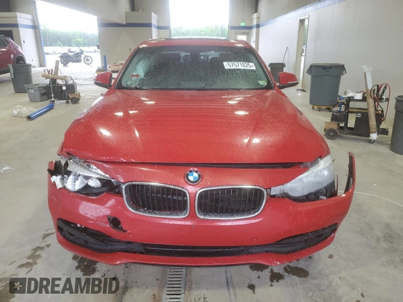 2017 BMW 3 Series 320i xDrive with VIN WBA8E5G37HNU43078, listed as a Copart auction lot 57571625 with 126,559 mi miles and Salvage title. Bid and sale history available at DreamBid. Image 5.