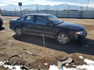 1998 Audi A8 with VIN WAUBG34D3WN007522, listed as a Copart auction lot 45497545 with 174,719 mi miles and Clean title. Bid and sale history available at DreamBid. Image 4.