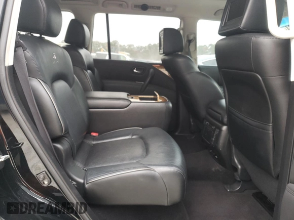 2012 Infiniti QX56 7-passenger with VIN JN8AZ2NF9C9519801, listed as a Copart auction lot 78795434 with 148,902 mi miles and Salvage Title. Bid and sale history available at carsss.com. Image 11.