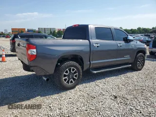 2017 Toyota Tundra Limited with VIN 5TFHW5F16HX677541, listed as a Copart auction lot 61197495 with 50,140 mi miles and Salvage title. Bid and sale history available at DreamBid. Image 3.