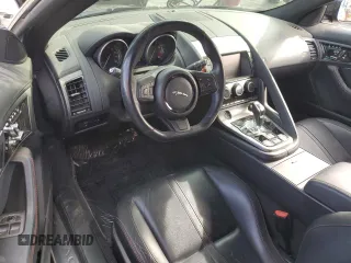 2014 Jaguar F-Type V6 with VIN SAJWA6E75E8K08403, listed as a Copart auction lot 42255455 with 45,292 mi miles and Salvage Title. Bid and sale history available at DreamBid. Image 8.