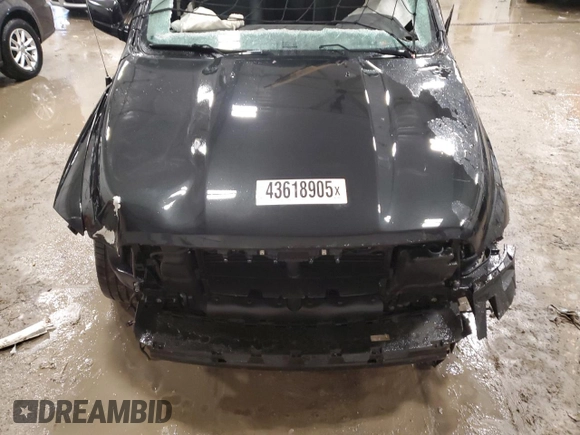 2018 Ram 1500 Express with VIN 1C6RR7FTXJS242136, listed as a Copart auction lot 43618905 with 0 mi miles and Salvage Title. Bid and sale history available at carsss.com. Image 11.
