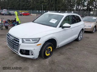 2018 Audi Q5 Premium Plus with VIN WA1BNAFY4J2088080, listed as a IAAI auction lot 41809347 with 56532 miles. Bid and sale history available at carsss.com. Image 18.
