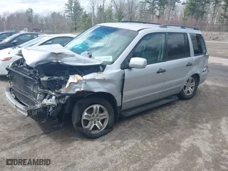 2003 Honda Pilot EX with VIN 2HKYF18553H553516, listed as a IAAI auction lot 41837203 with 287,502 mi miles. Bid and sale history available at carsss.com. Image 2.