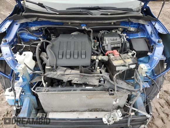 2022 Mitsubishi Eclipse Cross SE with VIN JA4ASWAA0NZ002398, listed as a Copart auction lot 46335975 with 76,116 mi miles and Salvage title. Bid and sale history available at DreamBid. Image 13.