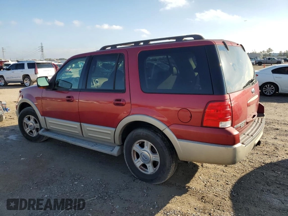 2005 Ford Expedition Eddie Bauer with VIN 1FMPU17555LA40702, listed as a Copart auction lot 84394414 with 216,043 mi miles and Salvage Title. Bid and sale history available at carsss.com. Image 2.