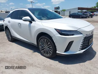2024 Lexus RX 350h с VIN 2T2BBMCA1RC053450, выставлен на аукционе IAAI как лот 42487966 с пробегом 4 998 миль миль и . История ставок и продаж доступна на DreamBid. Изображение 1.