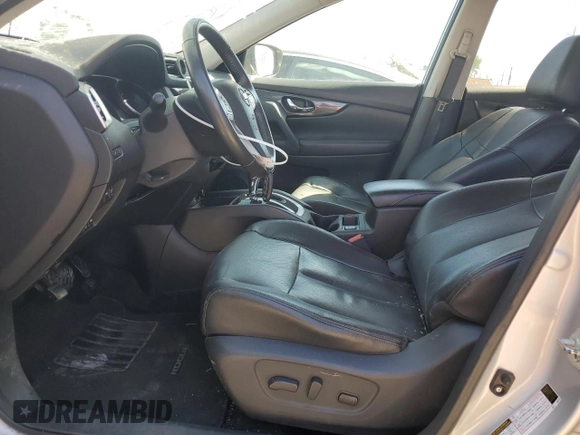2015 Nissan Rogue SL with VIN 5N1AT2MV1FC896891, listed as a Copart auction lot 52155925 with 130,654 mi miles and Salvage Title. Bid and sale history available at carsss.com. Image 7.