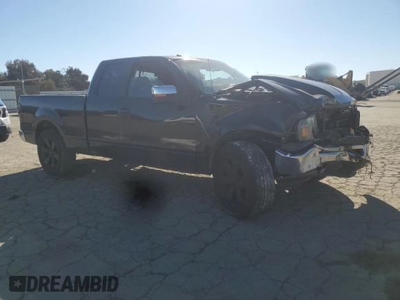 2008 Ford F-150 XL with VIN 1FTPX12528KE96492, listed as a Copart auction lot 50248825 with Not provided miles and Salvage title. Bid and sale history available at DreamBid. Image 4.