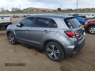 2020 Mitsubishi Outlander Sport ES 2.0 with VIN JA4AR3AU0LU020592, listed as a Copart auction lot 52525025 with 91,014 mi miles and Salvage Title. Bid and sale history available at carsss.com. Image 2.