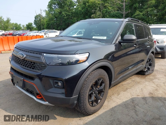 2021 Ford Explorer Timberline z VIN 1FMSK8JH5MGC09796, wystawiony jako IAAI lot #42343432 z przebiegiem 41 493 mil mil oraz . Historia ofert i sprzedaży dostępna na DreamBid. Obrazek 17.