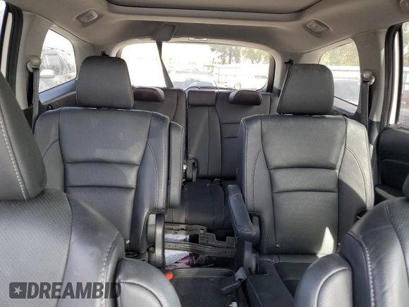 2021 Honda Pilot Elite with VIN 5FNYF6H02MB029791, listed as a Copart auction lot 42829435 with 54,403 mi miles and Salvage Title. Bid and sale history available at DreamBid. Image 10.