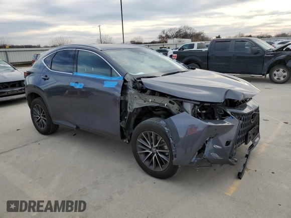 2023 Lexus NX 350 Premium with VIN 2T2GGCEZ0PC016536, listed as a Copart auction lot 42076614 with 20,669 mi miles and . Bid and sale history available at DreamBid. Image 4.