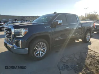 2022 GMC Sierra 1500 Limited SLT with VIN 3GTU9DET9NG171236, listed as a Copart auction lot 88161315 with 47,305 mi miles and Salvage Title. Bid and sale history available at carsss.com. Image 1.