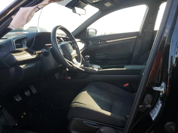 2019 Honda Civic Hatchback Sport with VIN SHHFK7G41KU222409, listed as a Copart auction lot 84746244 with 31,637 mi miles and Salvage Title. Bid and sale history available at carsss.com. Image 7.