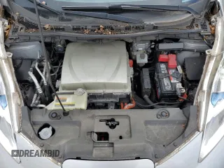 2016 Nissan LEAF S with VIN 1N4BZ0CP2GC314125, listed as a Copart auction lot 81280444 with 47,575 mi miles and Salvage Title. Bid and sale history available at carsss.com. Image 11.
