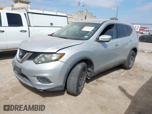 2015 Nissan Rogue SV with VIN 5N1AT2MKXFC755212, listed as a IAAI auction lot 41568466 with 118,449 mi miles. Bid and sale history available at carsss.com. Image 17.