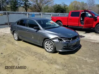 2015 Volkswagen Jetta SE with VIN 3VWD17AJXFM259533, listed as a Copart auction lot 52295555 with 170,886 mi miles and Salvage title. Bid and sale history available at DreamBid. Image 13.