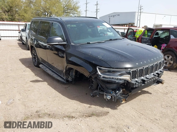 2024 Jeep Wagoneer Series III with VIN 1C4SJVDP7RS175096, listed as a IAAI auction lot 41836705 with 16,260 mi miles and . Bid and sale history available at DreamBid. Image 1.