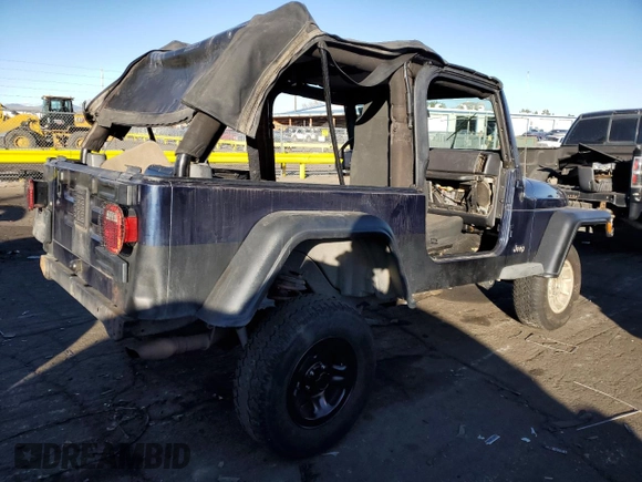 2006 Jeep Wrangler Unlimited LWB with VIN 1J4FA44S26P710151, listed as a Copart auction lot 87881705 with 0 mi miles and Salvage Title. Bid and sale history available at carsss.com. Image 3.