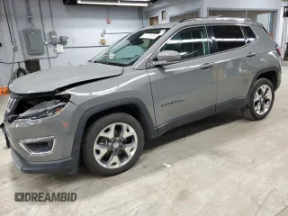 2021 Jeep Compass Limited with VIN 3C4NJDCB8MT524030, listed as a Copart auction lot 51292855 with 69,328 mi miles and Salvage Title. Bid and sale history available at carsss.com. Image 1.