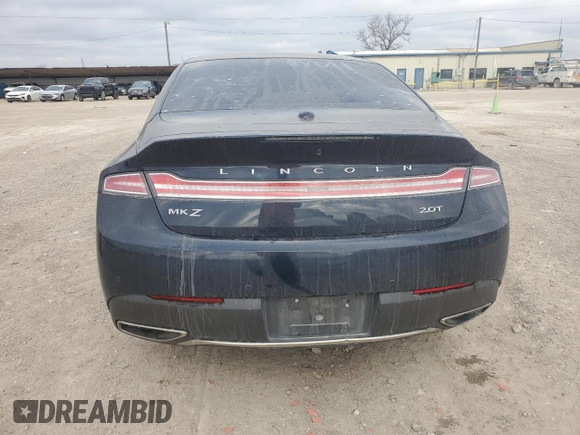 2020 Lincoln MKZ Standard with VIN 3LN6L5A97LR606083, listed as a Copart auction lot 48246525 with 92,657 mi miles and Salvage Title. Bid and sale history available at carsss.com. Image 6.