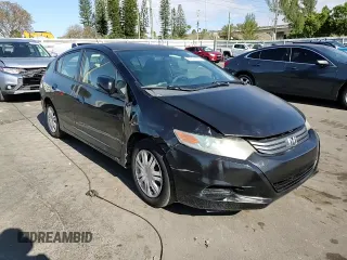 2010 Honda Insight LX with VIN JHMZE2H50AS009869, listed as a Copart auction lot 53031515 with 194,860 mi miles and Salvage Title. Bid and sale history available at DreamBid. Image 11.