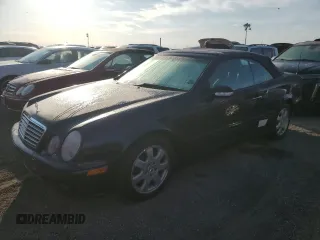2002 Mercedes-Benz CLK 320/430 with VIN WDBLK65G92T128706, listed as a Copart auction lot 75334464 with 40,981 mi miles and Salvage Title. Bid and sale history available at DreamBid. Image 1.