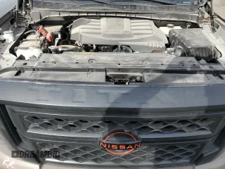 2024 Nissan Titan Pro-4X with VIN 1N6AA1ED3RN103011, listed as a Copart auction lot 87050954 with 8,829 mi miles and Salvage title. Bid and sale history available at DreamBid. Image 12.