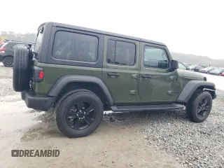 2022 Jeep Wrangler Unlimited Sport S with VIN 1C4HJXDN3NW224656, listed as a Copart auction lot 81423754 with 20,248 mi miles and Salvage Title. Bid and sale history available at carsss.com. Image 3.