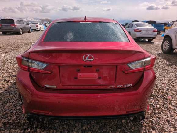2015 Lexus RC 350 F Sport z VIN JTHSE5BC9F5001219, wystawiony jako Copart lot #51178435 z przebiegiem 159 623 mil mil oraz Szkoda całkowita • Salvage title. Historia ofert i sprzedaży dostępna na DreamBid. Obrazek 6.