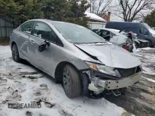 2014 Honda Civic EX-L with VIN 19XFB2F91EE233096, listed as a Copart auction lot 42811615 with 164,176 mi miles and Salvage Title. Bid and sale history available at DreamBid. Image 4.