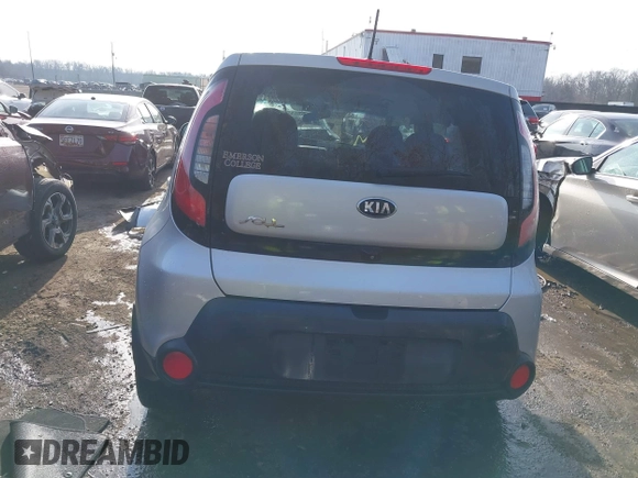 2015 Kia Soul + with VIN KNDJP3A51F7813052, listed as a IAAI auction lot 41186412 with 1 mi miles. Bid and sale history available at carsss.com. Image 16.