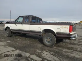 1991 Ford F-250 z VIN 1FTHX26G1MKB21130, wystawiony jako Copart lot #42222245 z przebiegiem 13 849 mil mil oraz Szkoda całkowita • Salvage title. Historia ofert i sprzedaży dostępna na DreamBid. Obrazek 2.