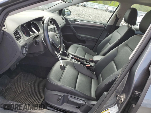 2017 Volkswagen Golf S с VIN 3VW217AU1HM015595, выставлен на аукционе Copart как лот 57384805 с пробегом 49 257 миль миль и Списание • Salvage title. История ставок и продаж доступна на DreamBid. Изображение 7.