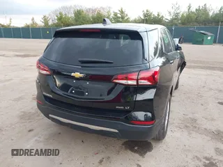 2023 Chevrolet Equinox LT with VIN 3GNAXUEGXPL248662, listed as a IAAI auction lot 42096164 with 34,477 mi miles and . Bid and sale history available at DreamBid. Image 4.