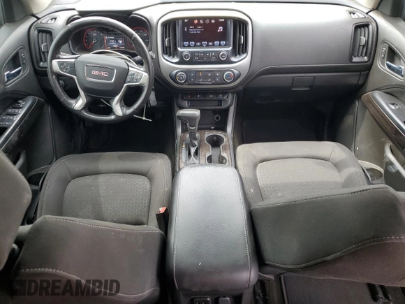 2016 GMC Canyon 2WD SLE with VIN 1GTG5CE39G1375068, listed as a Copart auction lot 65466624 with 114,696 mi miles and Salvage Title. Bid and sale history available at carsss.com. Image 8.