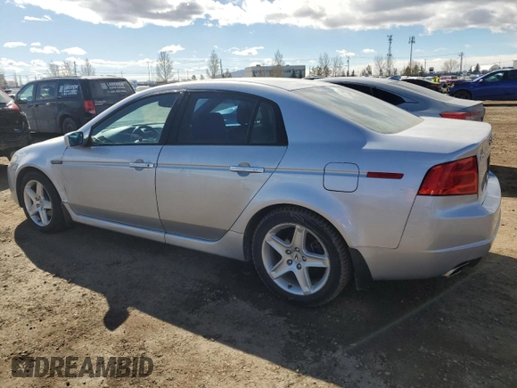 2005 Acura TL with VIN 19UUA66225A801803, listed as a Copart auction lot 49325355 with 208,894 mi miles and Salvage Title. Bid and sale history available at carsss.com. Image 2.