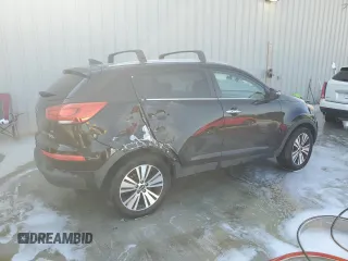 2014 Kia Sportage EX with VIN KNDPC3AC1E7645805, listed as a Copart auction lot 53456845 with Not provided miles and Salvage title. Bid and sale history available at DreamBid. Image 3.