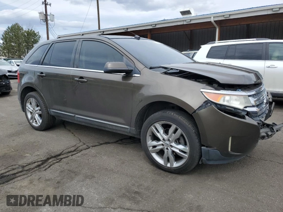 2011 Ford Edge Limited with VIN 2FMDK3KCXBBB03699, listed as a Copart auction lot 52440865 with 169,466 mi miles and Salvage Title. Bid and sale history available at carsss.com. Image 4.