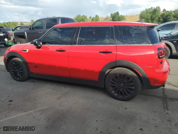 2023 MINI Clubman Cooper S with VIN WMWXJ1C09P2U02088, listed as a Copart auction lot 66857684 with 2,767 mi miles and Salvage Title. Bid and sale history available at carsss.com. Image 2.