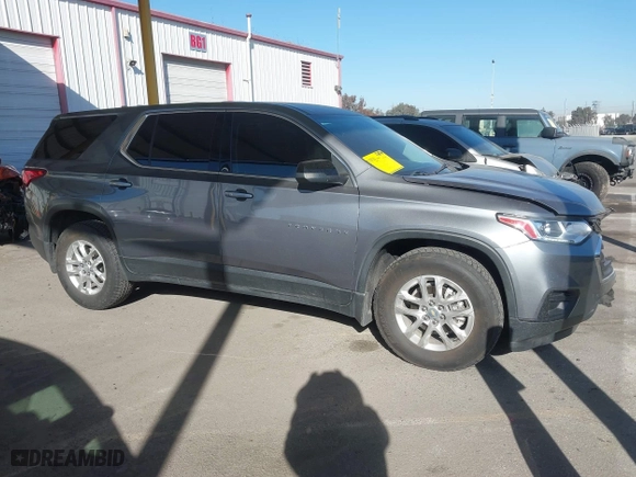 2021 Chevrolet Traverse LS with VIN 1GNERFKW0MJ198778, listed as a IAAI auction lot 41022540 with 47,407 mi miles. Bid and sale history available at carsss.com. Image 13.