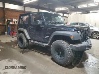2016 Jeep Wrangler Sport with VIN 1C4AJWAG8GL273275, listed as a Copart auction lot 44519865 with 65,935 mi miles and Salvage Title. Bid and sale history available at carsss.com. Image 4.