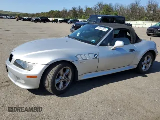 2001 BMW Z3 2.5 with VIN WBACN33421LM03604, listed as a Copart auction lot 62067285 with 76,057 mi miles and Salvage title. Bid and sale history available at DreamBid. Image 1.